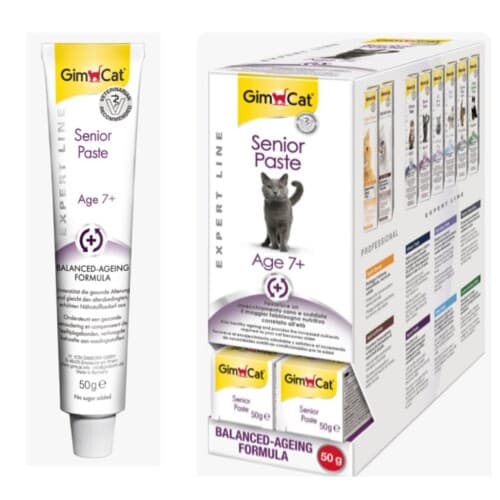 Gimcat Expert Line Senior Yaşlı Kedi Macunu Paste 50 gr